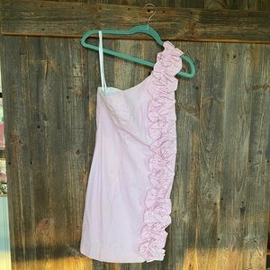 Seer sucker lily pulitzer dress